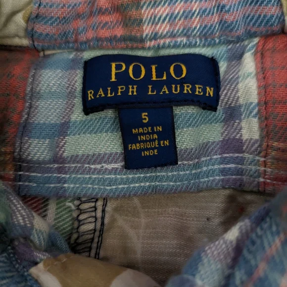 POLO Ralph Lauren Patchwork Button Down - Picture 4 of 4